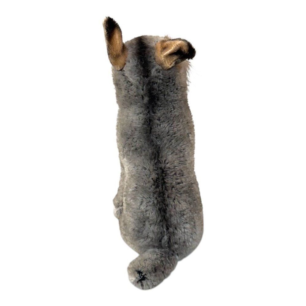 Vintage 1968 Kamar Japan Schnauzer Plush Dog Gray Stuffed Animal Retro Puppy - Picture 3 of 9